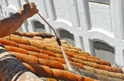 Nettoyage de toitures - Sillegny